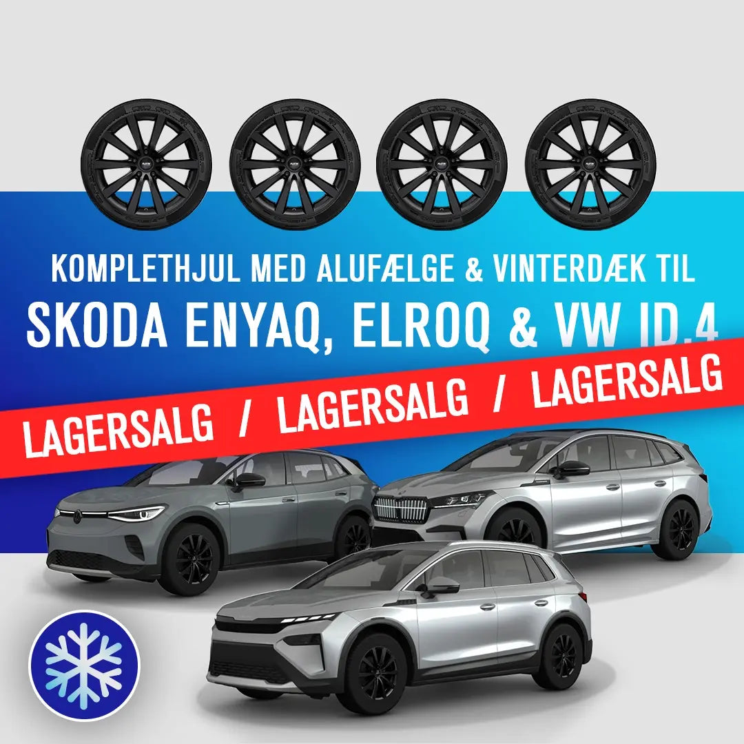 19" komplethjul med vinterdæk - Enyaq/Elroq/VW ID.4