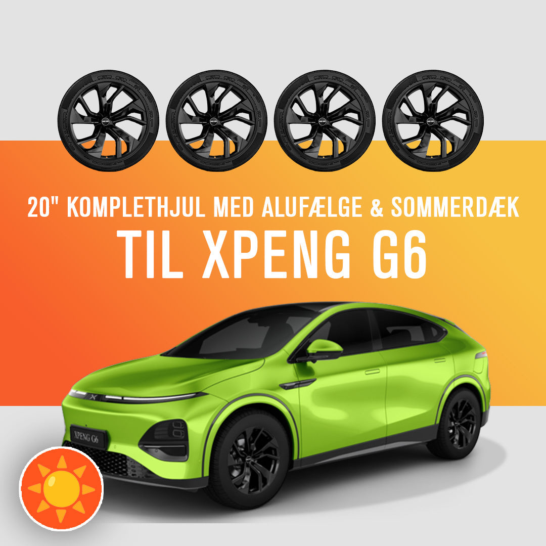 20" komplethjul med sommerdæk - XPENG G6