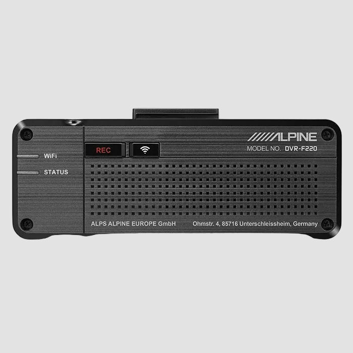 Alpine DVR-F220 dashcam Full HD, med GPS