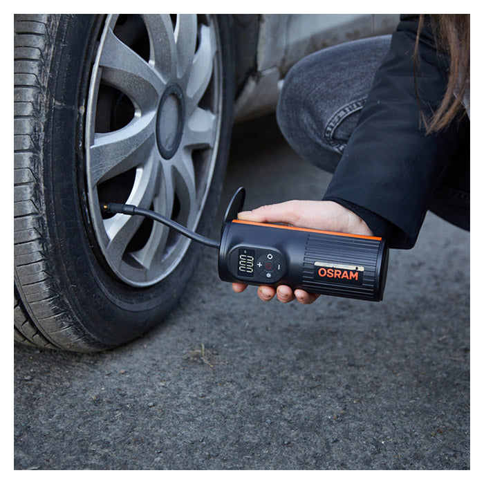 Osram TYREinflate 2000 mini-kompressor pumper et bildæk op