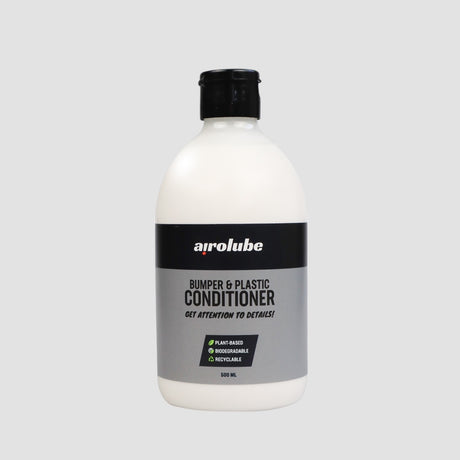 Airolube Bumper & Plastic Conditioner, biologisk nedbrydeligt og plantebaseret.