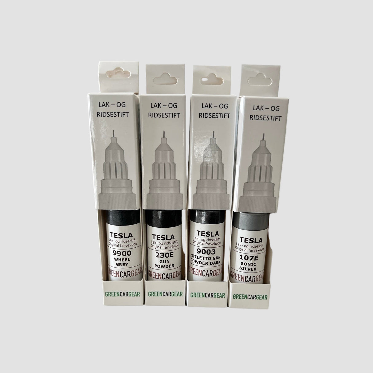Lakstift til Tesla org. fælge