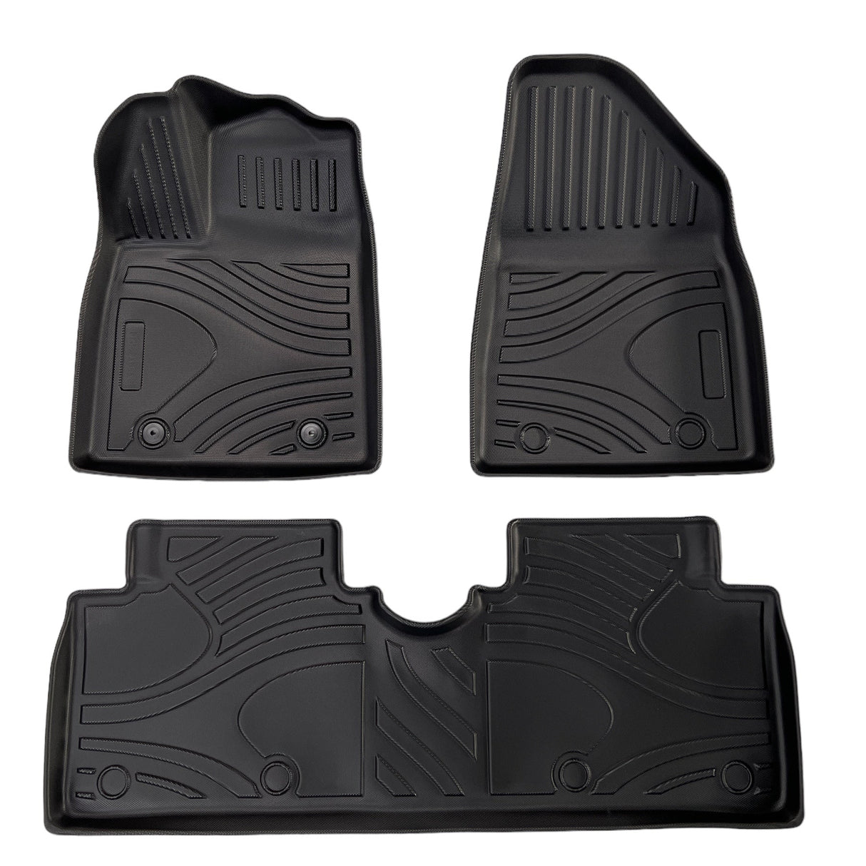 Måttesæt til BYD Dolphin, 3D All Weather i sort, perfekt pasform.