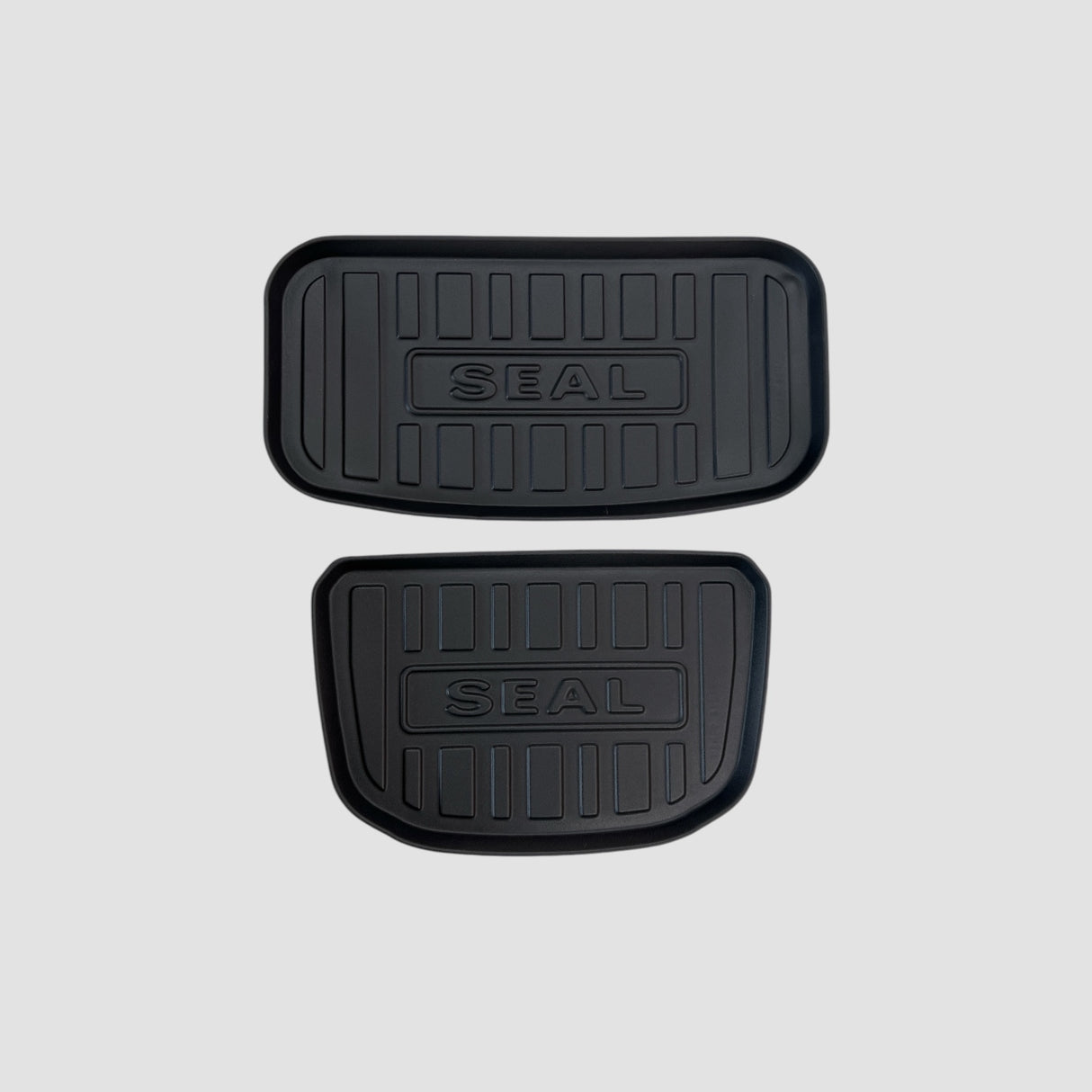 Frunk- og bagagerumsmåtte til BYD Seal i sort 3D All Weather design.