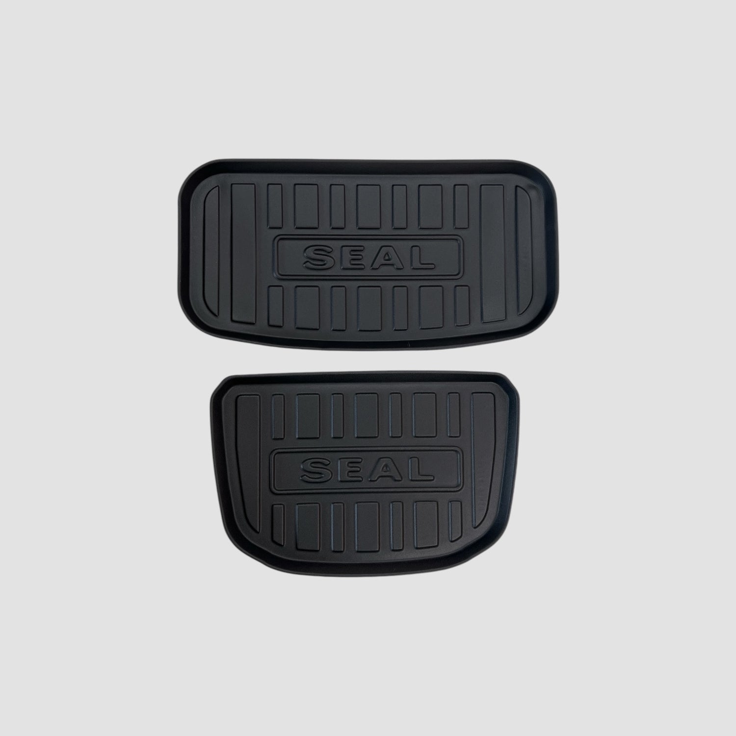 Frunk- og bagagerumsmåtte til BYD Seal i sort 3D All Weather design.