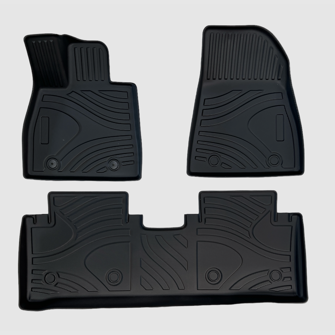 Måttesæt til BYD Seal, 3D All Weather i sort gummi.
