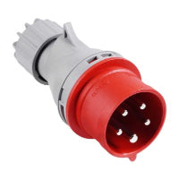 3 faset CEE han-stik set tæt på