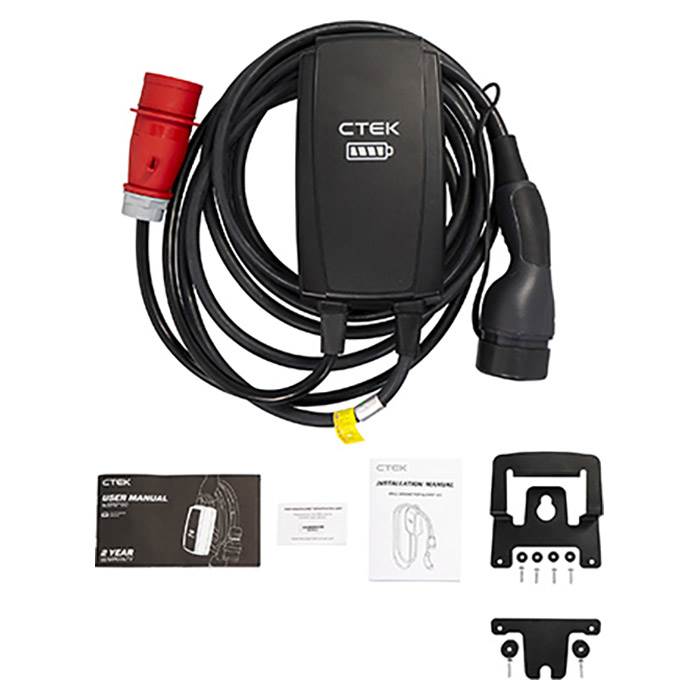 Tilbehør til lader til elbil. Oplader til elbil