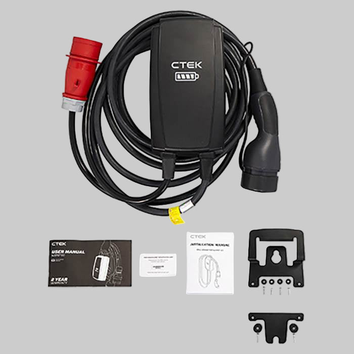 Tilbehør til lader til elbil. Oplader til elbil