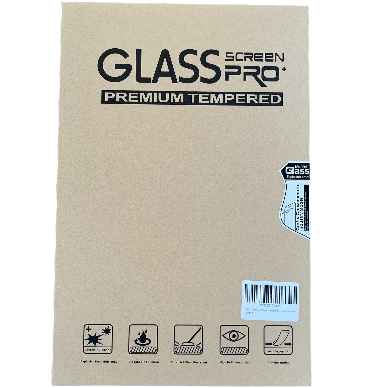 Skærmbeskytter til BYD Dolphin