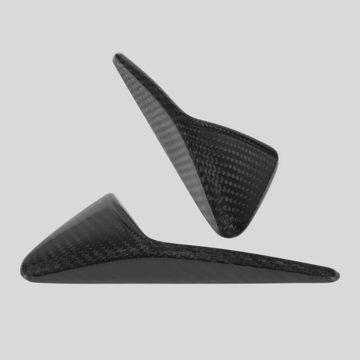 Cover til side-kamera i ægte mat carbon til Tesla Model 3 (facelift) og Tesla Model Y