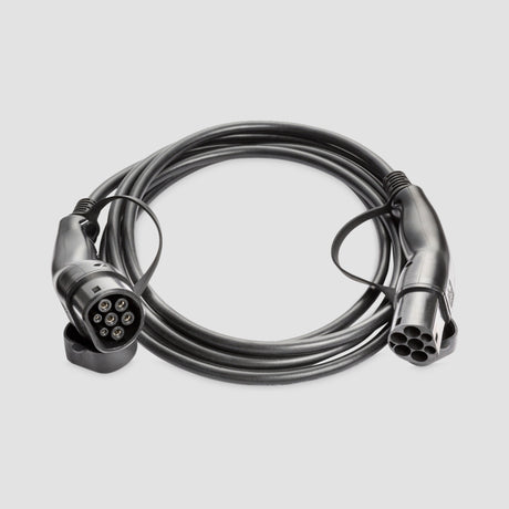 Ratio E-Line ladekabel Type 2 til elbiler, 15 meter langt