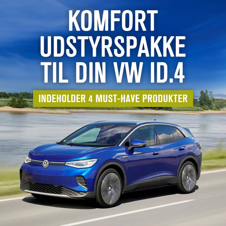 VW ID.4 Komfort Udstyrspakke med 4 must-have produkter.