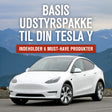 Basis udstyrspakke til Tesla Model Y med 6 must-have produkter.