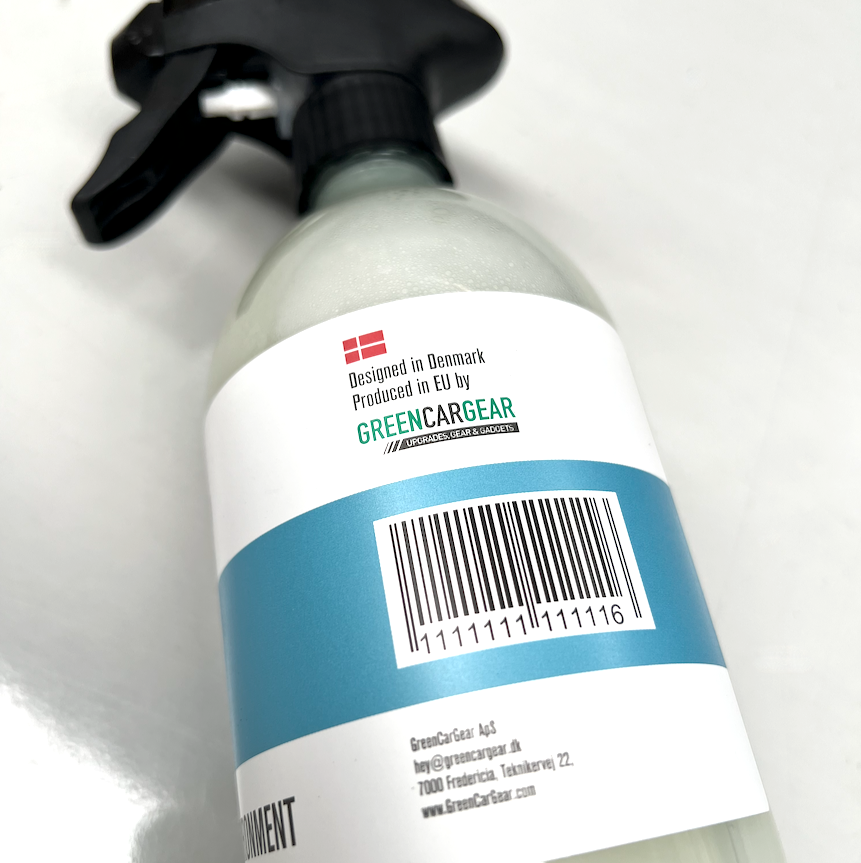 GCG MAX Cockpit Cleaner + Mikrofiberklud 60 x 60 cm.