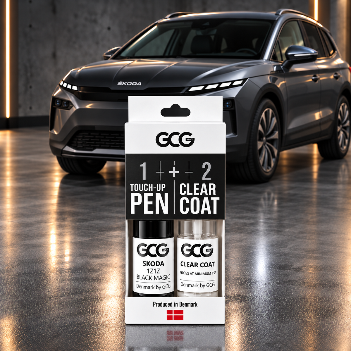 GCG MAX Lakstift + klarlak til Skoda