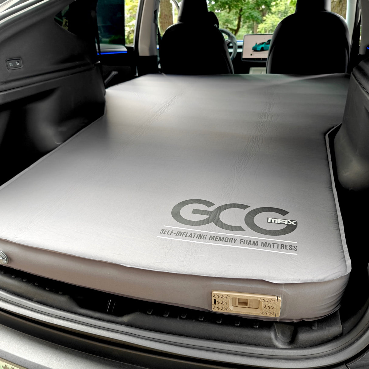 GCG Luxus madras med indbygget pumpe og kerne af memoryskum