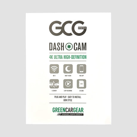 GCG MAX 4K Dashcam til Cupra Tavacan