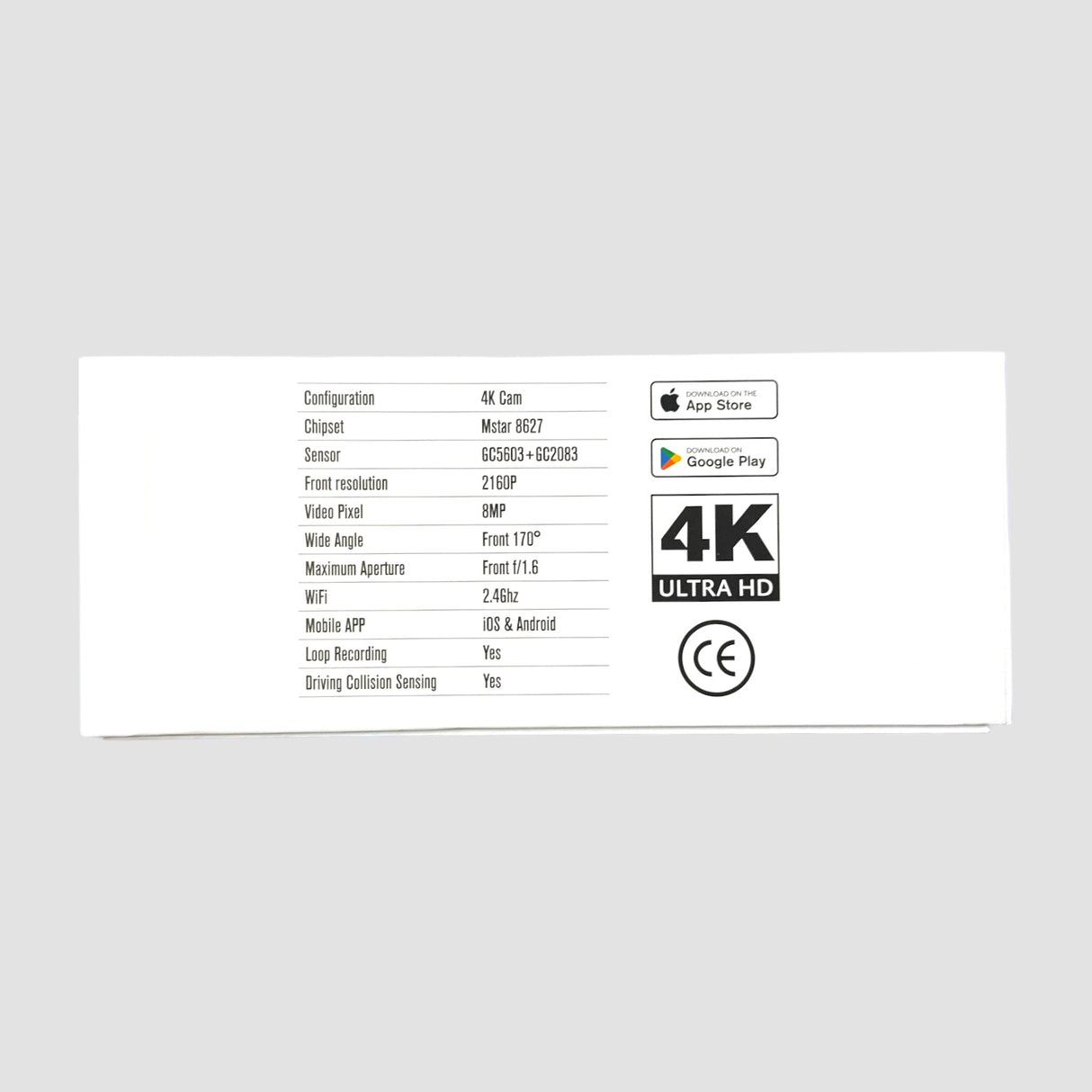 GCG MAX 4K Dashcam til VW ID.3/4/5/6/7