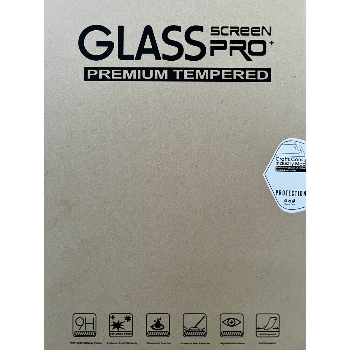 Emballage til Glass Screen Pro+ hærdet skærmbeskytter til Ford Mustang Mach-E