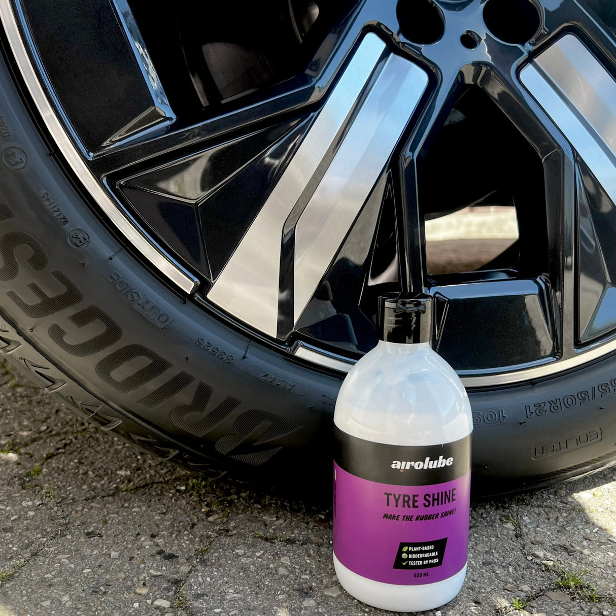 Airolube Tyre Shine – 100% biologisk nedbrydeligt