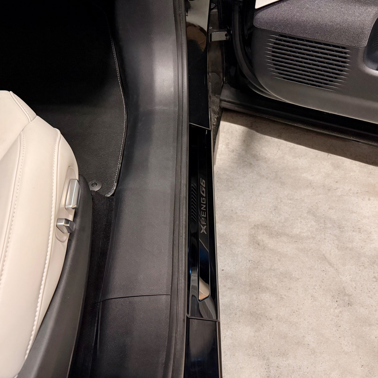 Indstigningslister passer til XPENG G6