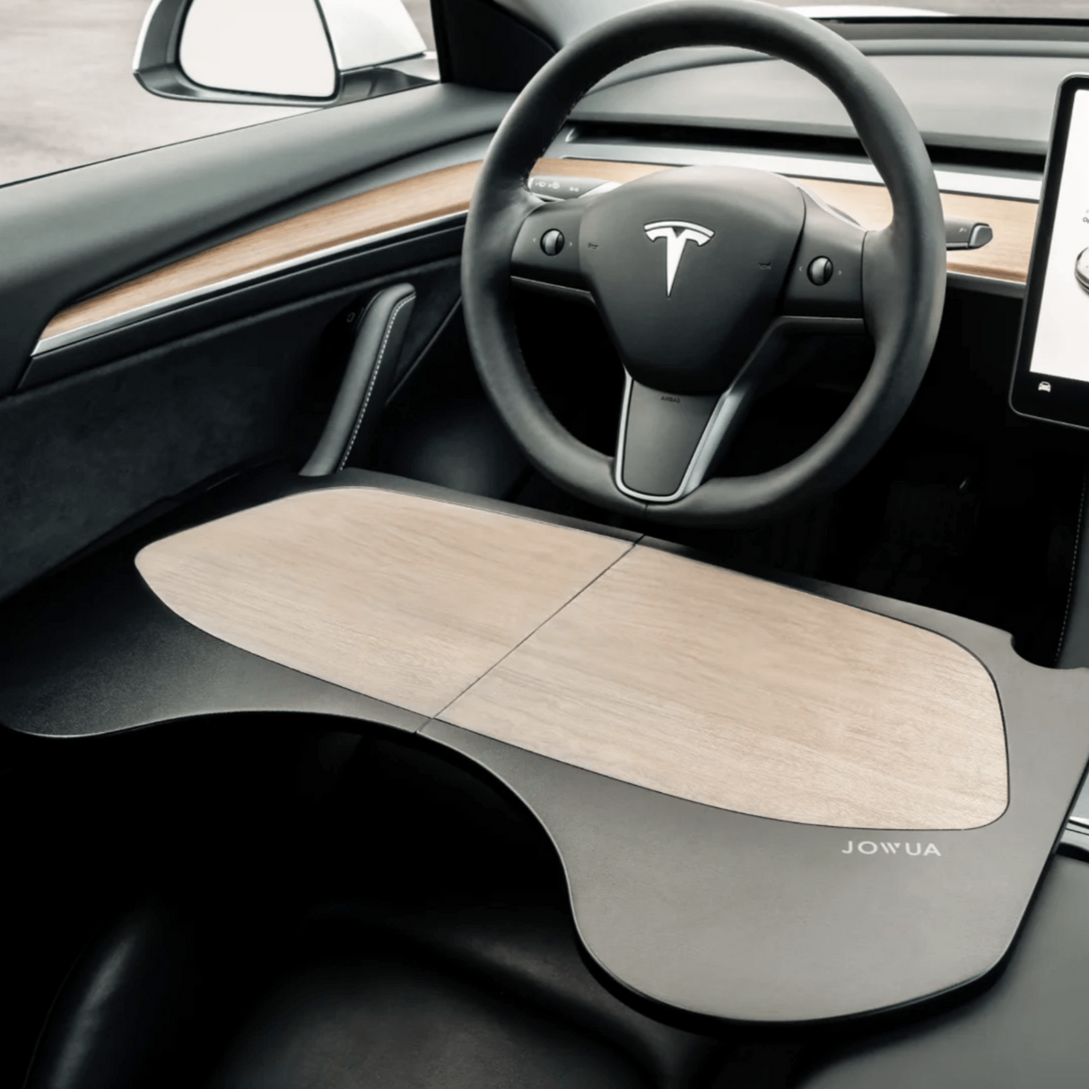 Jowua foldebord designet til Tesla Model 3 og Tesla Model Y