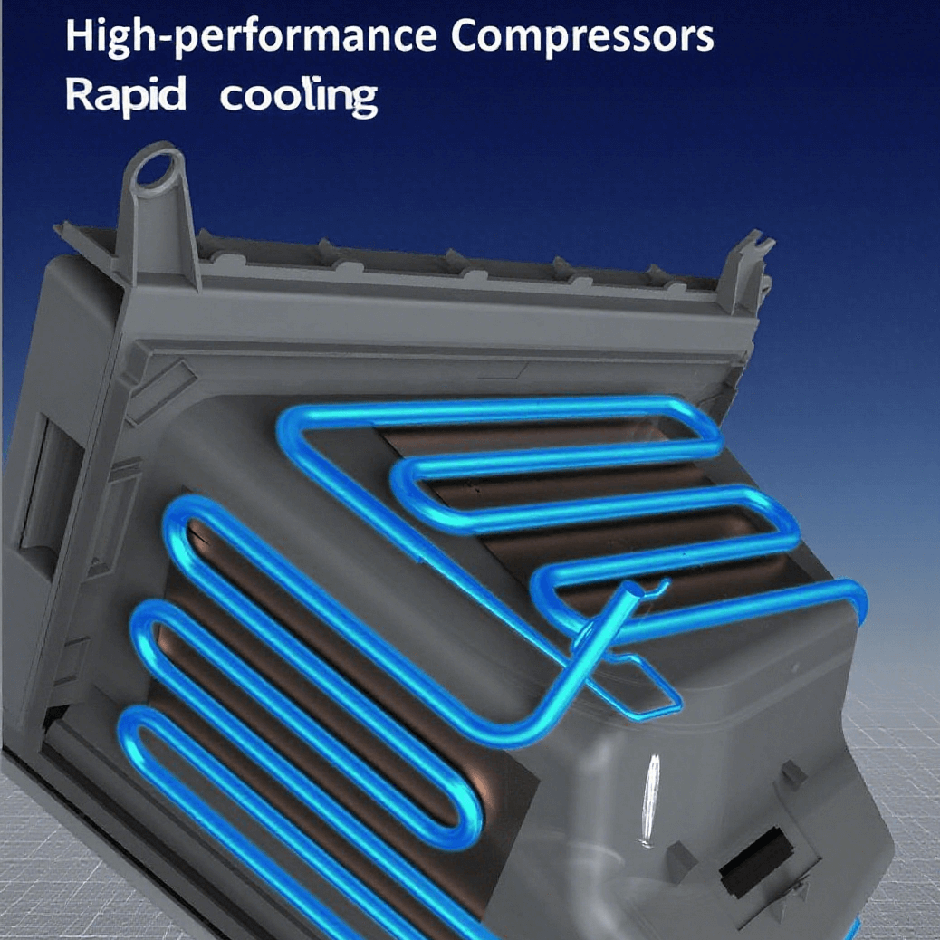 Køleskab designet til Tesla Model Y