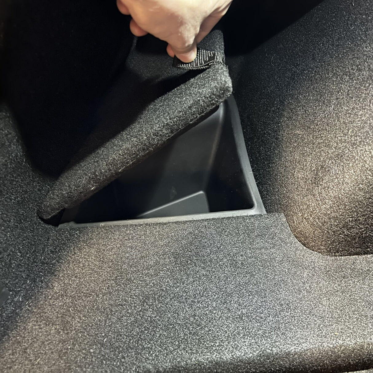 Trunk opbevaringsboks med låg – passer til Tesla Model 3