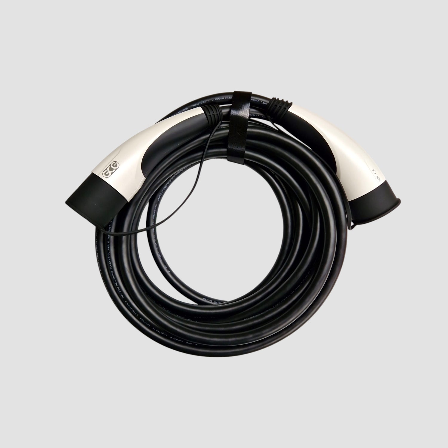 GCG MAX ladekabel til Type 2 elbil med gratis opbevaringstaske.