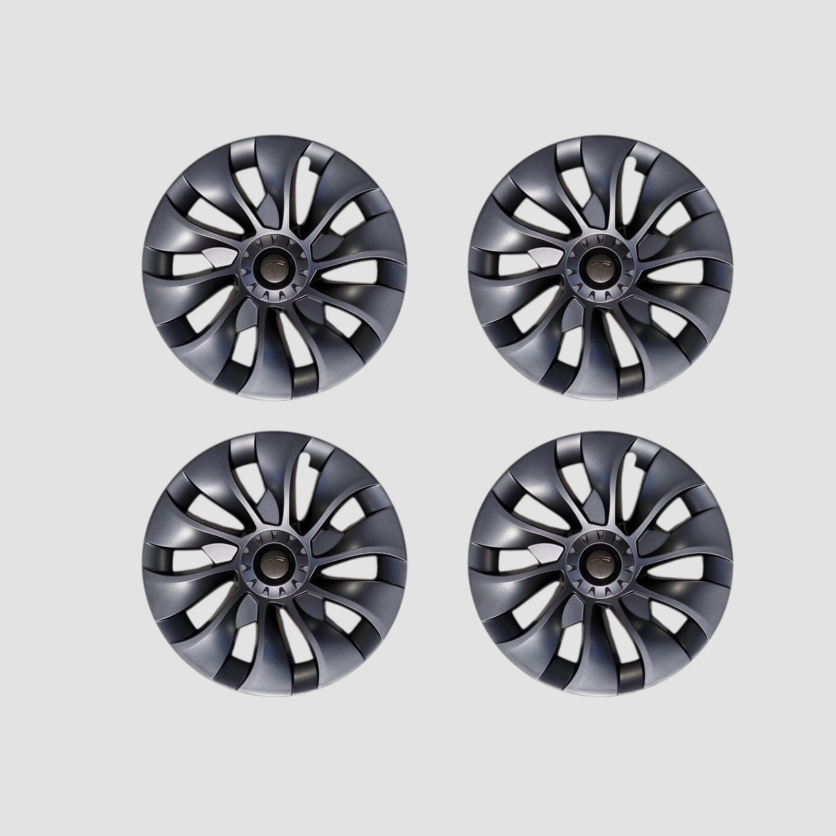 MV Spin hjulkapsler, passer til Tesla Model 3 org. 18″ standard fælge