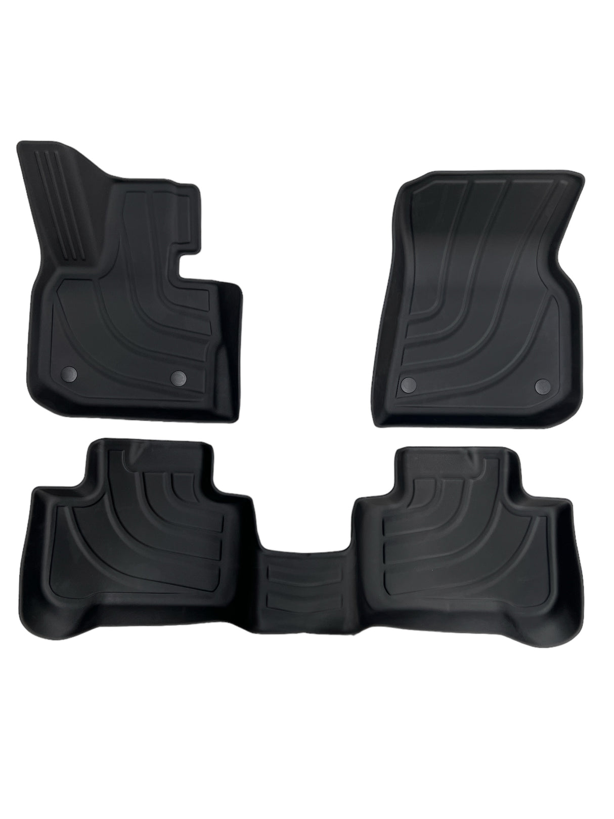 Sæt med sorte All Weather måtter til BMW iX3