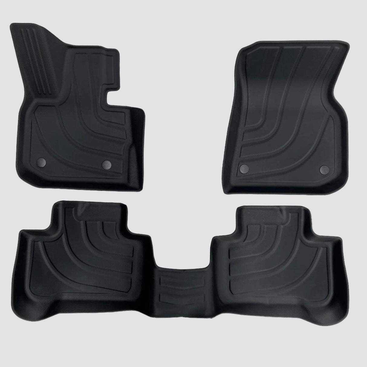 Sæt med sorte All Weather måtter til BMW iX3