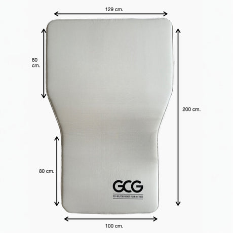 GCG MAX Premium luftmadras med memory foam