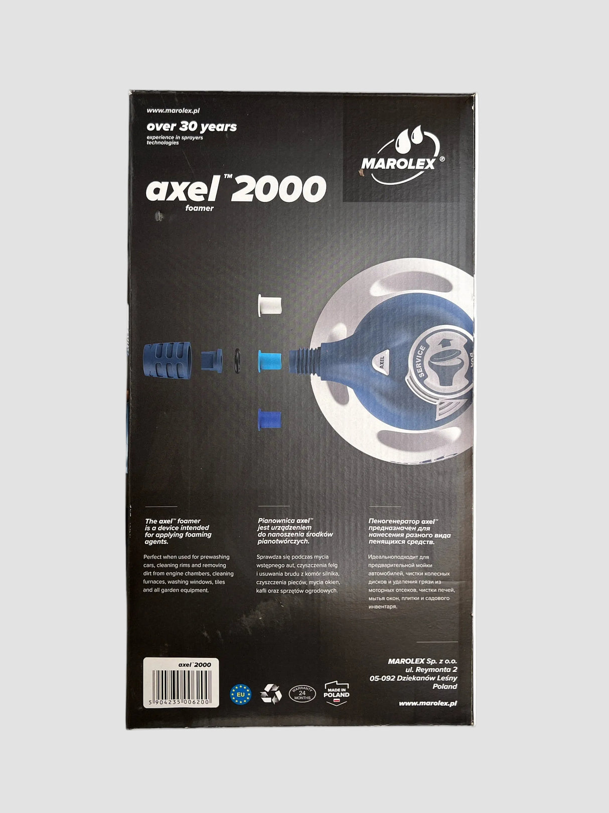 Marolex Alex P 2000 skumsprøjte – 2,0 Liter