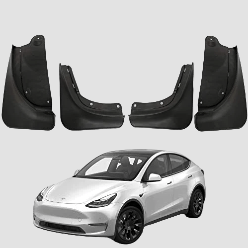 Stænklapper/mud flaps til Tesla Model Y (Shanghai)