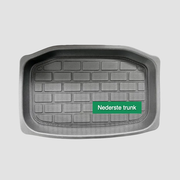 Sort GCG måtte til trunk rummet i bagagerummet