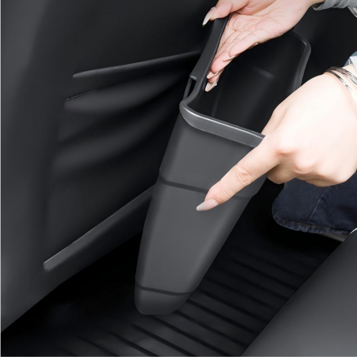 Affaldsbeholder/opbevaring til ryglæn – Tesla Model 3/Y