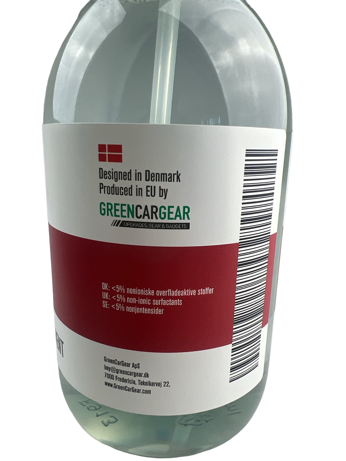 GCG MAX Leather & Fabric cleaner – 100% biologisk nedbrydeligt