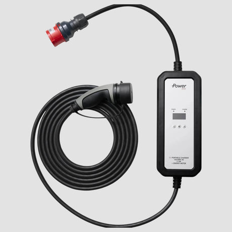 Power Portable 22kW mobil oplader med Type 2 stik og CEE-stik