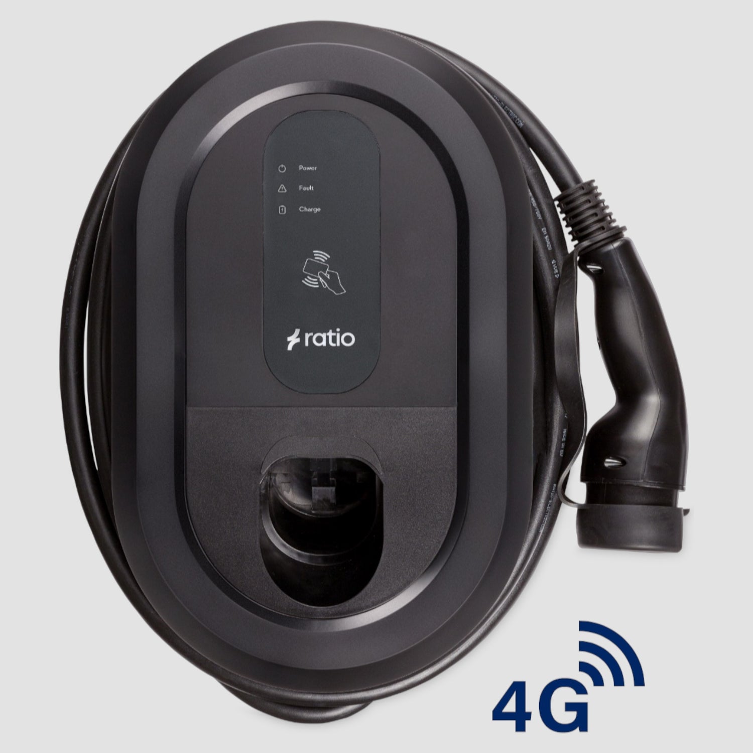 Ratio Smart 11/22kW ladeboks med mobilt internet