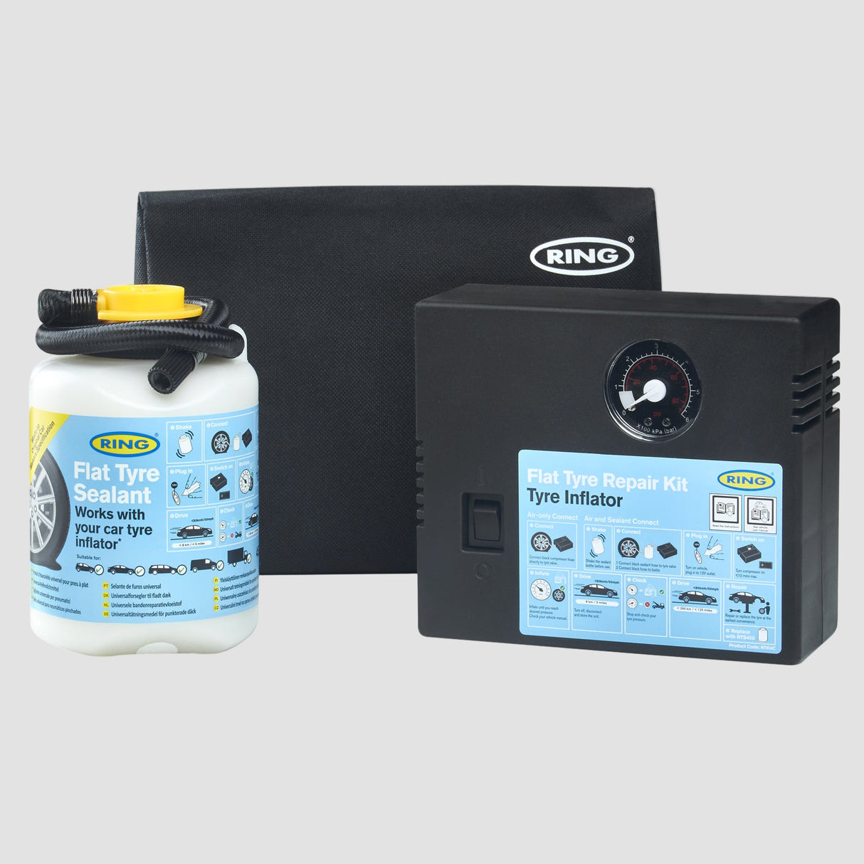 Dækreperationskit - Ring RTK4 Repair