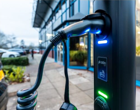 Ratio ladestolpe med type 2 ladestik