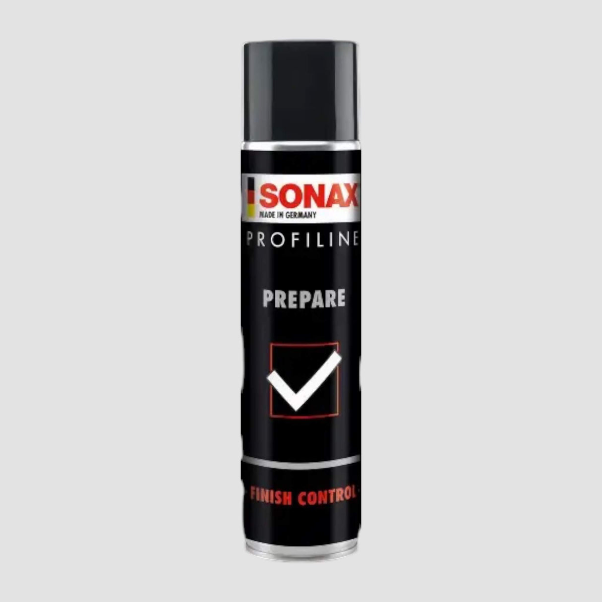 SONAX PROFILINE Prepare 400 ml spraydåse til forberedelse af overflader, vist på produktside.