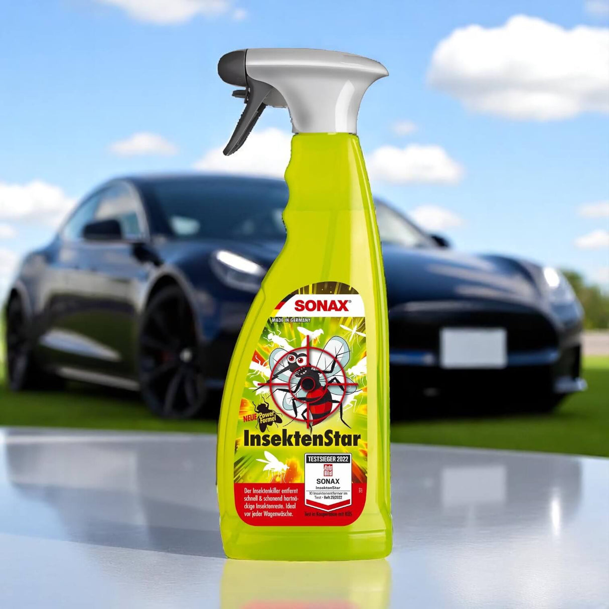 Sonax InsectStar insektfjerner for ren bil, Auto Bild testvinder.