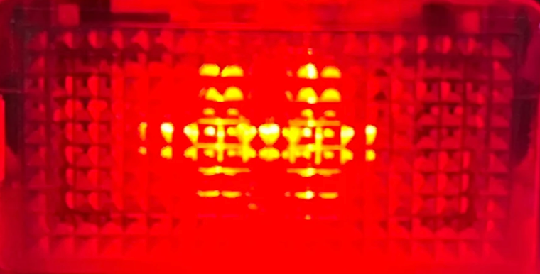 Lys til dør m/fjernbetjening til Tesla
