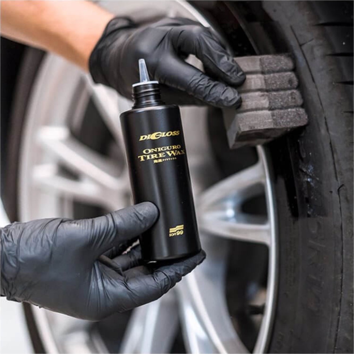 Soft99 Digloss Black Devil Tire Wax 200 ml.