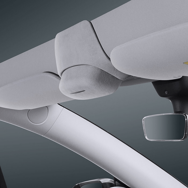 Monteret solbrille holder