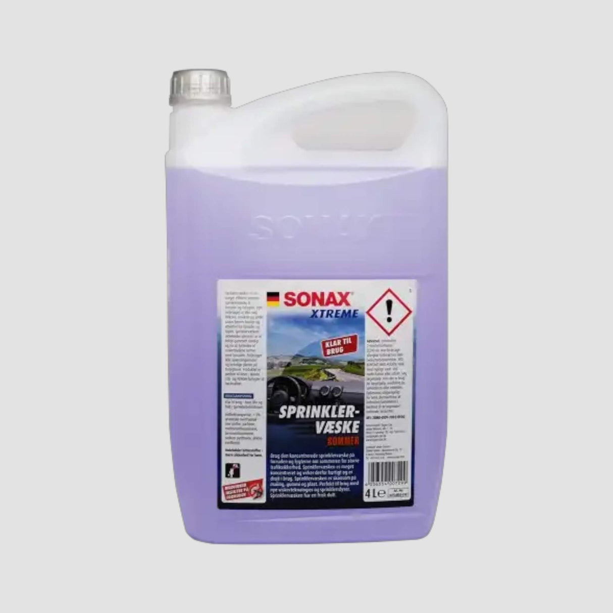 SONAX Sommer Sprinklervæske 4 ltr.