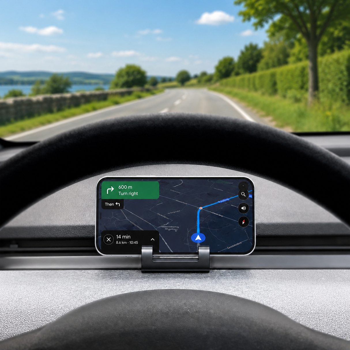Telefon holder – Tesla Model 3 2024- & Tesla Model Y 2025-